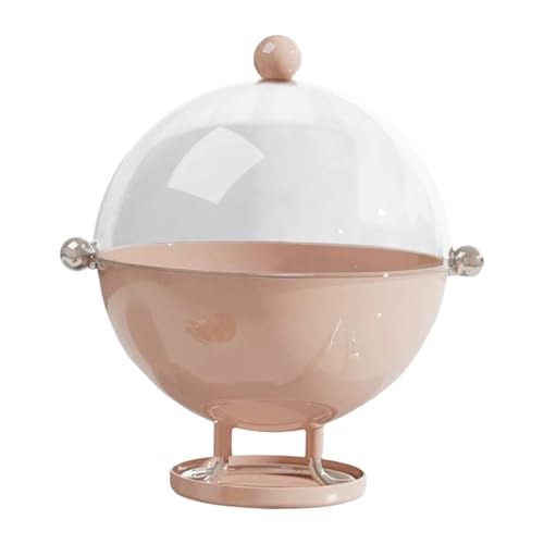 KiBcsLic Obstschale Servierschale Obstkorb Aufbewahrungsschale mit Abtropfschale für Frische Und Belüftung Großes Volumen Zur Präsentation von Obst Und Snacks, Rosa KiBcsLic Obstschale Servierschale Obstkorb Aufbewahrungsschale mit Abtropfschale für Frische Und Belüftung Großes Volumen Zur Präsentation von Obst Und Snacks, Rosa von KiBcsLic