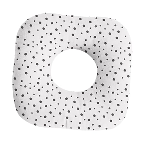 KiBcsLic Ohrloch-Kissen Ergonomisches Ohrschutz-Kissen mit Donut-Form Und Waschbarem Mikrofaserbezug für Sofa Büro Reisen Schlafzimmer Zuhause, Punkt von KiBcsLic