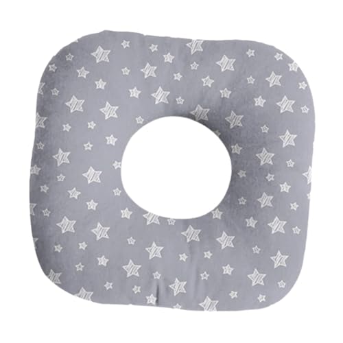 KiBcsLic Ohrloch-Kissen Ergonomisches Ohrschutz-Kissen mit Donut-Form Und Waschbarem Mikrofaserbezug für Sofa Büro Reisen Schlafzimmer Zuhause, Stern von KiBcsLic