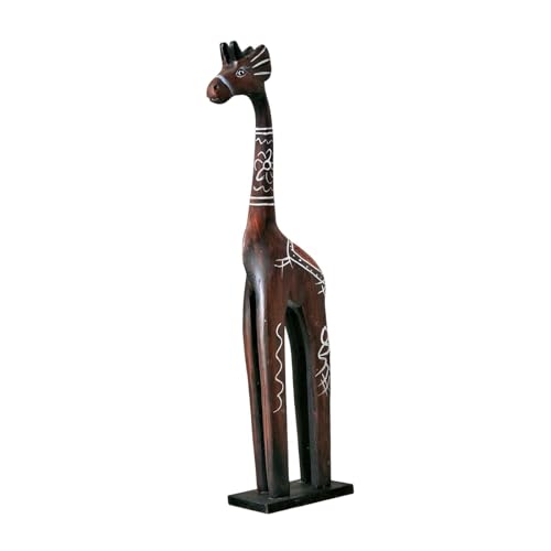 KiBcsLic Ornament Skulptur Figuren Giraffen Statue für Schreibtisch Eingang Büro, L KiBcsLic Ornament Skulptur Figuren Giraffen Statue für Schreibtisch Eingang Büro, L von KiBcsLic