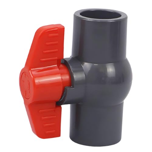 KiBcsLic PVC-Kugelhahn-Rohrverbindung für Wassersteuerung in Bewässerungsanlagen, Innendurchmesser 7.5 KiBcsLic PVC-Kugelhahn-Rohrverbindung für Wassersteuerung in Bewässerungsanlagen, Innendurchmesser 7.5 von KiBcsLic