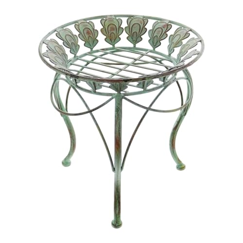 KiBcsLic Pflanzenständer Display Rack Rostfrei Moderne Blumentöpfe Riser für Rasen Home von KiBcsLic