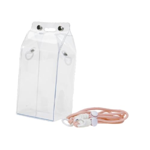 KiBcsLic Puppe Display Tasche Lagerung Box Sichtbar Staubdicht Vielseitig Praktische Tragbare PVC von KiBcsLic