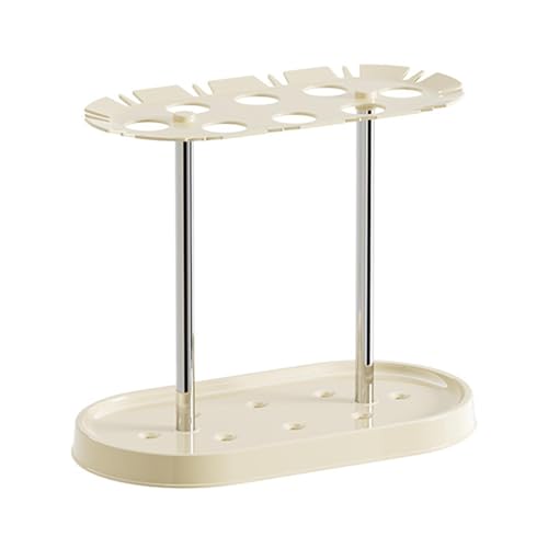 KiBcsLic Regenschirmständer mit Abtropfsystem Pflegeleichter Organizer Aus Edelstahl Pp Hält Den Eingangsbereich Sauber Und Trocken für Flur Arbeitszimm, L von KiBcsLic