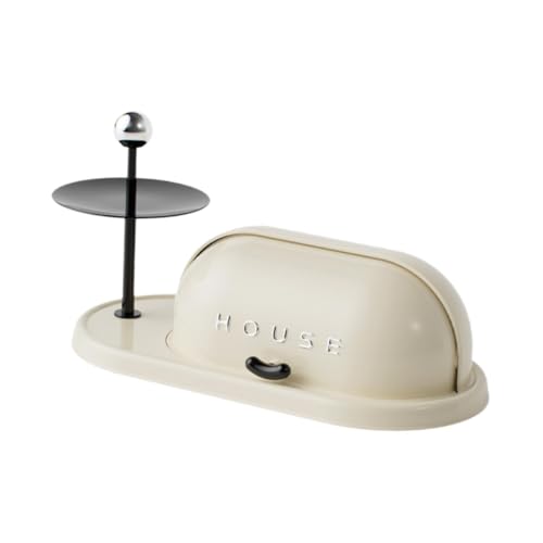 KiBcsLic Schlüsselablage Als Dekorative Statue Und Schlüsselhalter Ein Nützlicher Ablagekorb Sowie Eine Schmuckschale Aus Robustem PP für Den Eingangsbereich U, Weiß von KiBcsLic