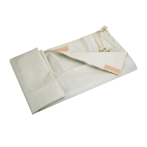 KiBcsLic Schwimmbad Rollenabdeckungsplane für Den Außenbereich, Wetterfest, Verschleißfest, Wasserdicht, Staubdicht, Mehrfarbig, 550cmx126cm von KiBcsLic