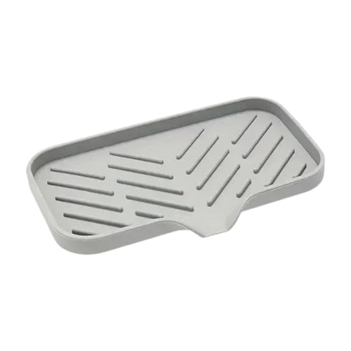 KiBcsLic Seifenschale Als Eleganter Seifenhalter Und Abtropfmatte Aus mit Selbstentleerender Funktion Rutschhemmende Streifen für Halt für Badezimmer, Groß KiBcsLic Seifenschale Als Eleganter Seifenhalter Und Abtropfmatte Aus mit Selbstentleerender Funktion Rutschhemmende Streifen für Halt für Badezimmer, Groß von KiBcsLic