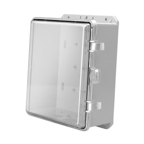 KiBcsLic Verteilerschutzbox Wetterfestes Gehäuse mit Transparenter Abdeckung Staubdichte Verteilerbox PP Material Outdoor Schutzkasten für Haushalte Gewerbe KiBcsLic Verteilerschutzbox Wetterfestes Gehäuse mit Transparenter Abdeckung Staubdichte Verteilerbox PP Material Outdoor Schutzkasten für Haushalte Gewerbe von KiBcsLic
