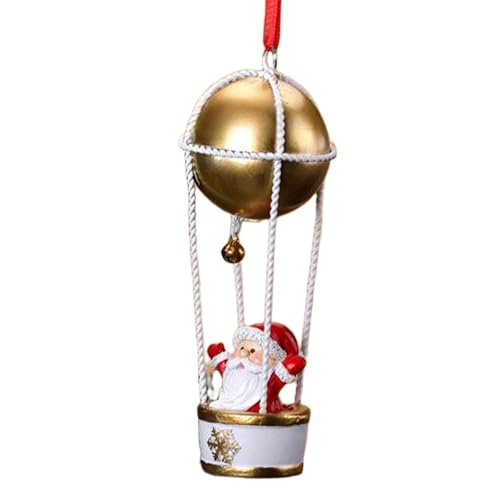 KiBcsLic Weihnachtsbaumschmuck Hängeschmuck Weihnachtsdekoration Christbaumfigur Und Geschenkartikel Farbecht Und mit Schnur für Wohnräume Flure Und Ba, Weihnachtsmann von KiBcsLic