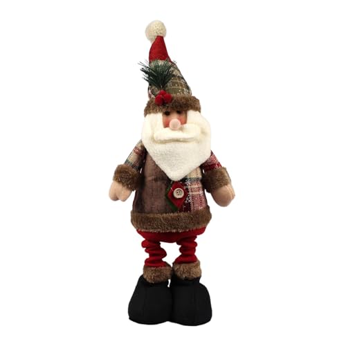 KiBcsLic Weihnachtspuppen Dekoration, Weihnachtsfigur, Weiches Langbeiniges Ornament für Schreibtisch, Party, Wohnzimmer, Kindergeschenk, Weihnachtsmann KiBcsLic Weihnachtspuppen Dekoration, Weihnachtsfigur, Weiches Langbeiniges Ornament für Schreibtisch, Party, Wohnzimmer, Kindergeschenk, Weihnachtsmann von KiBcsLic