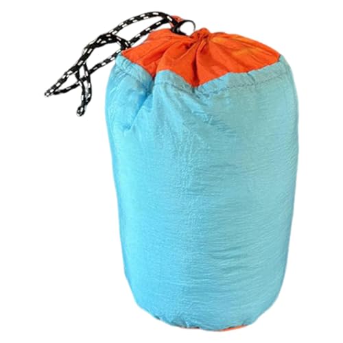 KiBcsLic Zubehör Tasche Camping Utensilien Transporttasche Polyester Reisebeutel Vielseitig für Camping für Kinder Ausflüge Outdoor Festival, Blue Orange von KiBcsLic