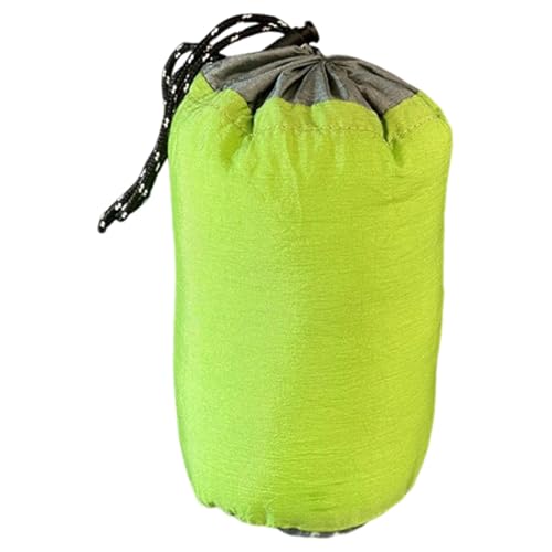 KiBcsLic Zubehör Tasche Camping Utensilien Transporttasche Polyester Reisebeutel Vielseitig für Camping für Kinder Ausflüge Outdoor Festival, Grün Grau von KiBcsLic