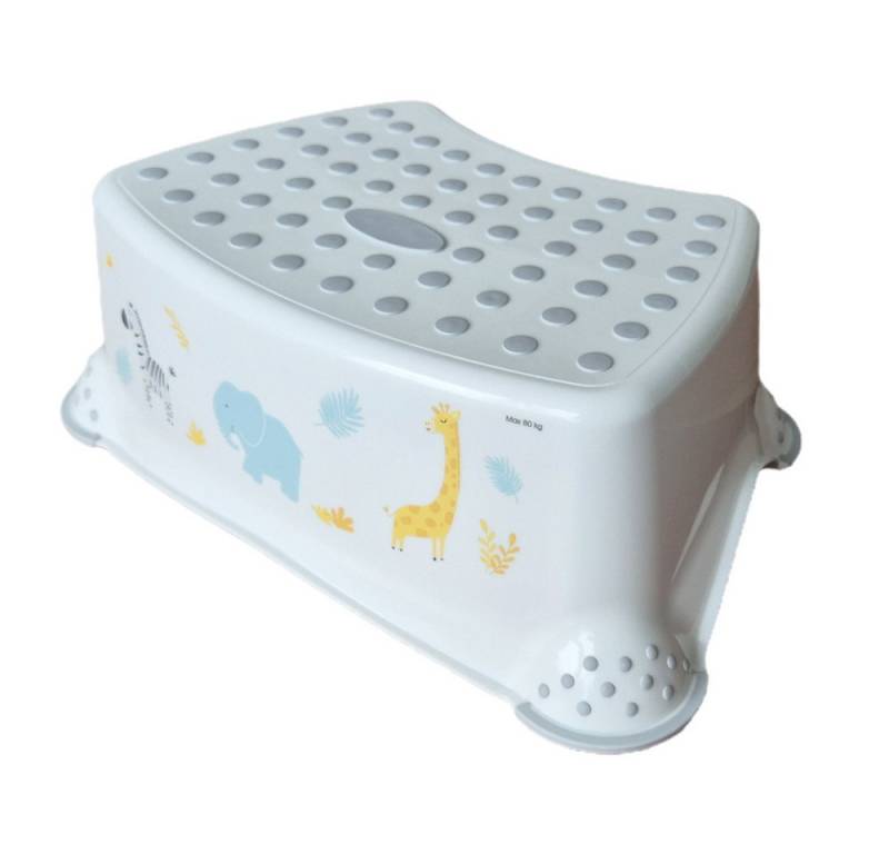 KiNDERWELT Tritthocker Premium stabiler Tritthocker Tier Motiv weiß KiNDERWELT Tritthocker Premium stabiler Tritthocker Tier Motiv weiß von KiNDERWELT