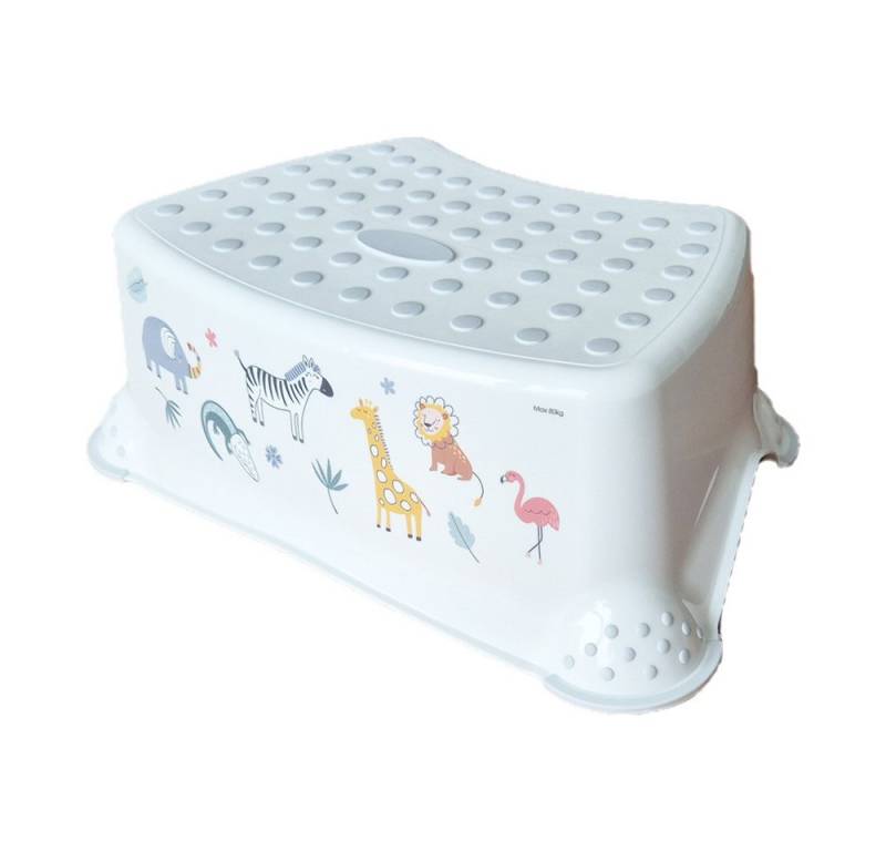 KiNDERWELT Tritthocker Premium stabiler Tritthocker Tier Motiv weiß KiNDERWELT Tritthocker Premium stabiler Tritthocker Tier Motiv weiß von KiNDERWELT