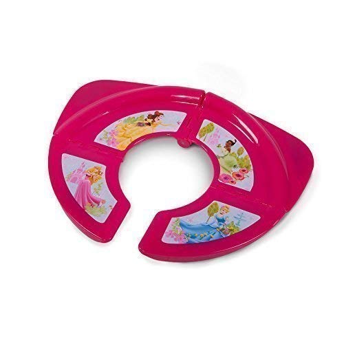 Kinder faltbarer Reise WC Aufsatz Princess Toilettentrainer Klapp-Toilettensitz von KiNDERWELT