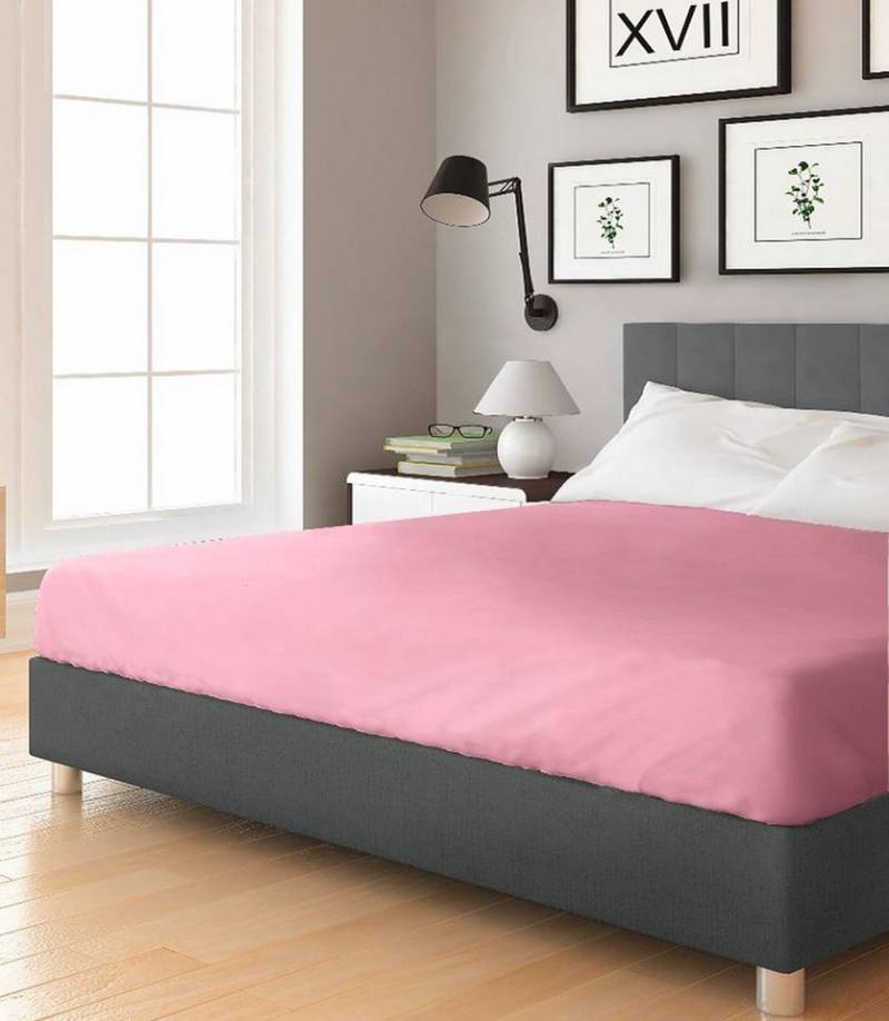 KiNZLER Spannbettlaken Cashmere Touch, Microfaser, Gummizug: rundum, (1 Stück), extra weich und warm von KiNZLER