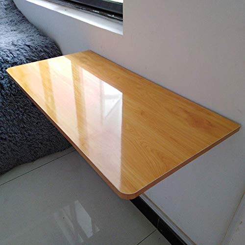Kiaoeiuyti Klapptisch Wandklapptisch Kinder Wandklapptisch Massivholz Klappbarer Esstisch Schreibtisch Computertisch/Farbe: Walnuss / 19 Größe Interesting Life von Kiaoeiuyti