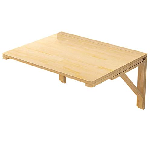 Kiaoeiuyti Kleiner an der Wand montierter Klapptisch, robuster Klapptisch aus Holz für Computerarbeitsplätze, Wäscherei, kleine Räume, 120 x 40 cm Interesting Life von Kiaoeiuyti