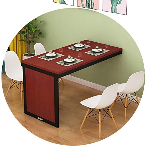 Kiaoeiuyti Massivholz-Klapp-Esstisch, Wand-Klapptisch, Computertisch, unsichtbarer Teleskoptisch, Wandmontage, 6 Farben, 8 Größen Interesting Life von Kiaoeiuyti