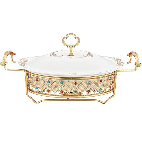 Party Buffet Food Wärmer, Koch Hotpot -Buffet Set mit Diamond Decor - Keramik -Skarabom -Buffet wärmeres Set, Catering, Küchenparty - Scaraba und Buffetwärmer -Set, a Party Buffet Food Wärmer, Koch Hotpot -Buffet Set mit Diamond Decor - Keramik -Skarabom -Buffet wärmeres Set, Catering, Küchenparty - Scaraba und Buffetwärmer -Set, a von Kiaoeiuyti