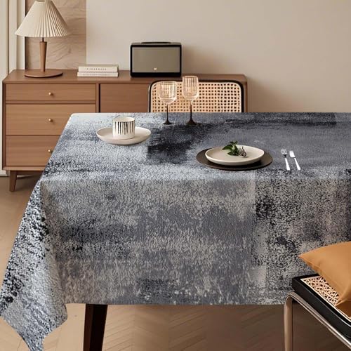 Tischdecke Modern 140x200 cm Schwarz Kunst Gemälde Tischdecke Abwaschbar Rechteck Tablecloth Dekoration Aesthetic Tischdecken für Herbst Winter Party Hochzeiten Feiertage Geburtstag Tischdecke Modern 140x200 cm Schwarz Kunst Gemälde Tischdecke Abwaschbar Rechteck Tablecloth Dekoration Aesthetic Tischdecken für Herbst Winter Party Hochzeiten Feiertage Geburtstag von Kiatuniya