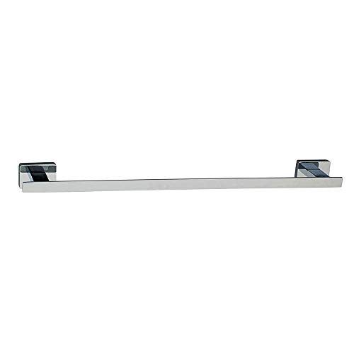 Handtuchstange, 30 cm, aus Edelstahl, glänzend, Chrom-Finish, quadratisch, mit Schrauben Handtuchstange, 30 cm, aus Edelstahl, glänzend, Chrom-Finish, quadratisch, mit Schrauben von Kibath
