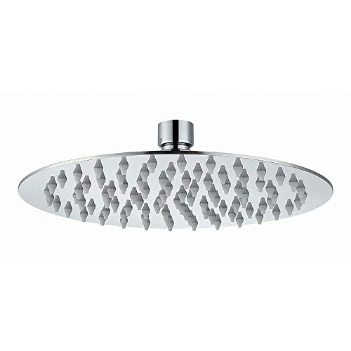 Kibath 111744 Rundsprüher Runddusche (extra flach, 20 cm Durchmesser), Chrom glänzend von Kibath