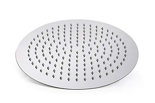 Kibath L112624 Sprühkopf 20 rund Regendusche/Rundbrause Extra flach, Finish. Durchmesser 20 cm. Mit Anti-Kalk-System, Chrom glänzend Kibath L112624 Sprühkopf 20 rund Regendusche/Rundbrause Extra flach, Finish. Durchmesser 20 cm. Mit Anti-Kalk-System, Chrom glänzend von Kibath