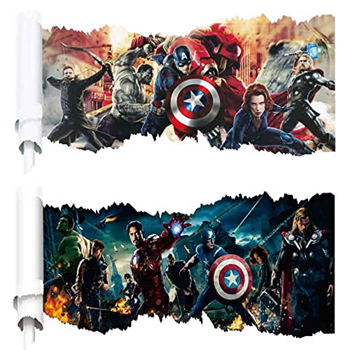 Kibi 2PCS Kinder Wandaufkleber Wandüber Wall Art Wandtattoo Wandaufkleber Wandsticker von Kibi Store