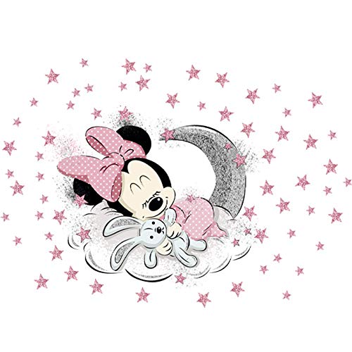 Kibi XXL Wandtattoo Mickey Mouse Wandtattoo Mickey und Minnie Wandaufkleber Mickey Mouse wandsticker Mickey Maus Wandsticker Kinderzimmer Micky Mouse Aufkleber Wanddeko Wandtattoos Mickey Mouse von Kibi Store