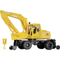 Kibri 16312 H0 Baufahrzeug Modell Atlas Zweiwege Bagger Gleisbau von Kibri