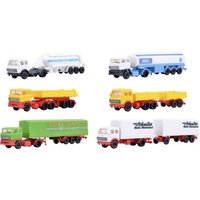 Kibri 36980 Z LKW Modell 6er-Set LKW-Sattelzüge von Kibri