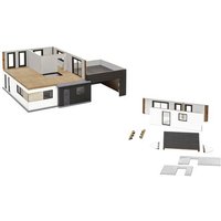 Kibri 38335 H0 Kubushaus Julia im Bau von Kibri