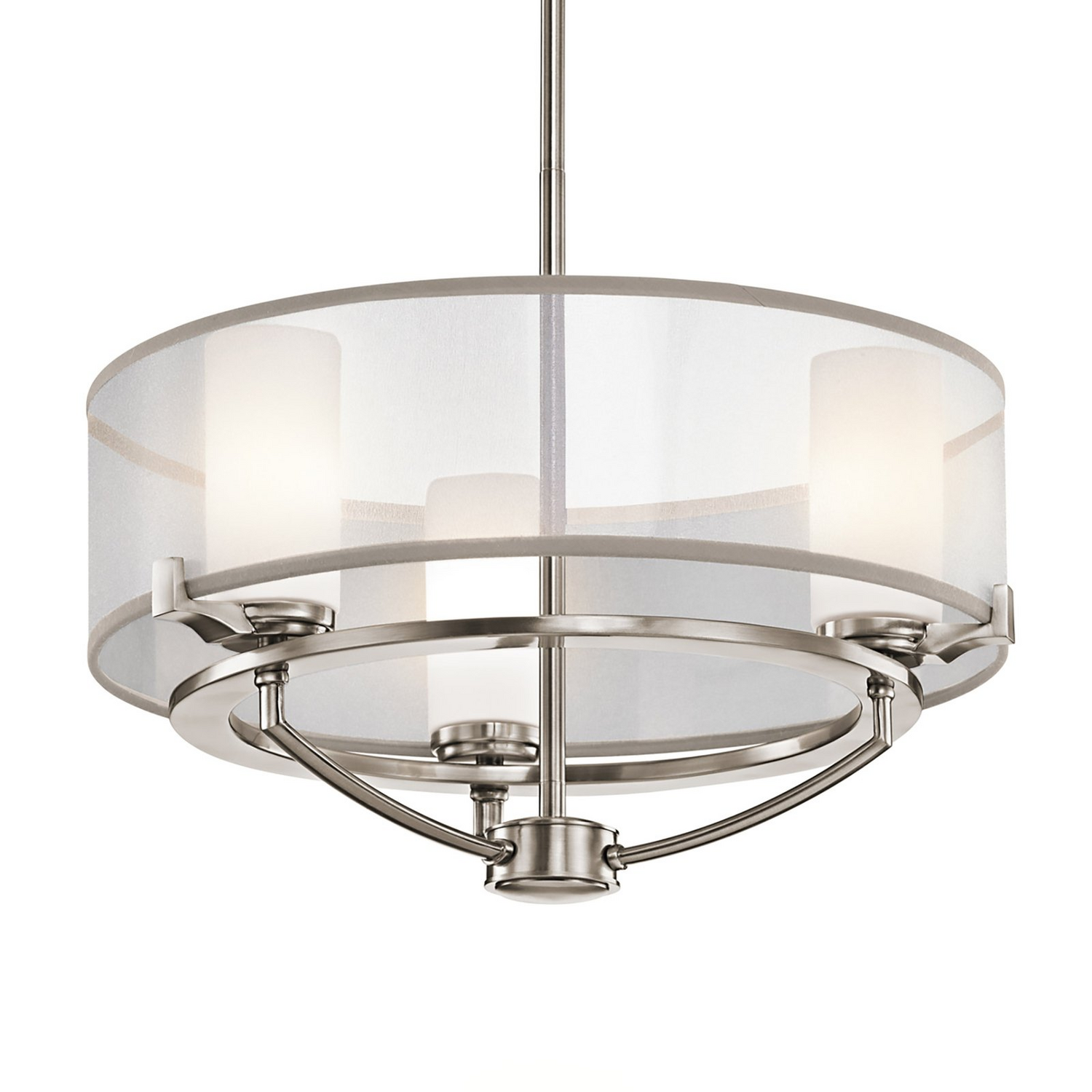 Kichler Kronleuchter Pendelleuchte Saldana Led Lampe Leuchte Dreiflammig 80 Cm B-Ware von Kichler