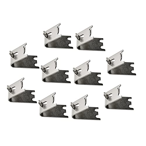 10Stücke Gefrierschrankregal Clips Stabile Regalträger für Kühlschrank Gefrierschrank Rostfrei Installieren Multifunktional 10Stücke Gefrierschrankregal Clips Stabile Regalträger für Kühlschrank Gefrierschrank Rostfrei Installieren Multifunktional von Kichvoe