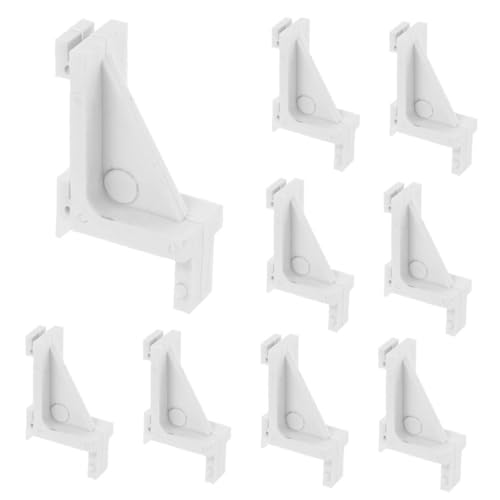 12Stücke Kühlschrank Regal Clips aus Robuste Gefrierregal Unterstützung für Kühlgeräte Werkzeuglose Installation Vielseitig Einsetzbar für Kühlschränke 12Stücke Kühlschrank Regal Clips aus Robuste Gefrierregal Unterstützung für Kühlgeräte Werkzeuglose Installation Vielseitig Einsetzbar für Kühlschränke von Kichvoe