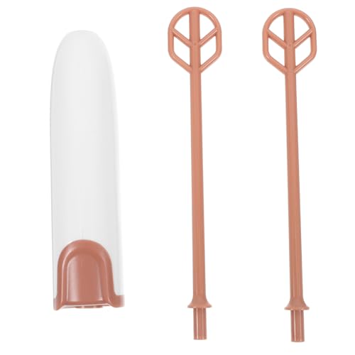 Kichvoe Kleiner Elektrischer Mixer für Säuglingsnahrung Handmixer aus mit Verlängertem Griff Tragbar und Leicht zu Reinigen für Getränke und Babynahrung von Kichvoe