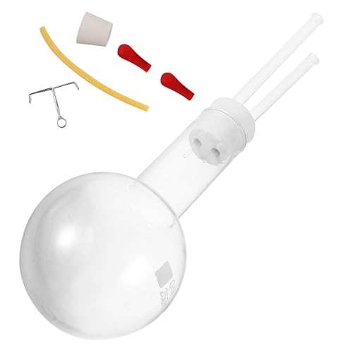 Kichvoe 1 Set Siphon-Apparat Chemie Labor Klassenzimmer Wissenschaft Demonstration Zubehör Gaslöslichkeit Nachweis Für Mittel- und Oberstufe von Kichvoe