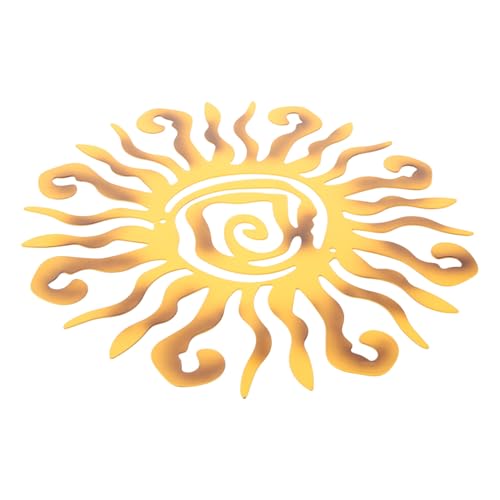 Kichvoe Kunst Sonne Dekoration Wandbehang 1Stück Metall Hängedekor für und Außendekoration Farbenfrohes Eisenornament für Garten Flur Fotografie Einzigartiges Wandschmuck Kichvoe Kunst Sonne Dekoration Wandbehang 1Stück Metall Hängedekor für und Außendekoration Farbenfrohes Eisenornament für Garten Flur Fotografie Einzigartiges Wandschmuck von Kichvoe