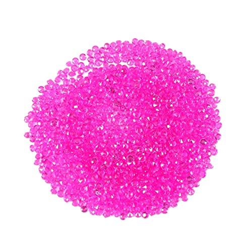 Kichvoe 1000 Stück Transparent für Hochzeitsdekoration Tischdeko Strasssteine Vase Füller Bastelbedarf DIY Hochzeiten Partys und Feiern von Kichvoe