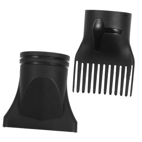 Kichvoe 2 Stück Haartrocknerdüsenteil Konzentrator Haartrockner Haartrocknerkamm Aufsatzhaube Kompakter Ersatzdiffusor Universalzubehör Föhn Lockenhaartrocknerhaube Schwarzer Kunststoff Kichvoe 2 Stück Haartrocknerdüsenteil Konzentrator Haartrockner Haartrocknerkamm Aufsatzhaube Kompakter Ersatzdiffusor Universalzubehör Föhn Lockenhaartrocknerhaube Schwarzer Kunststoff von Kichvoe