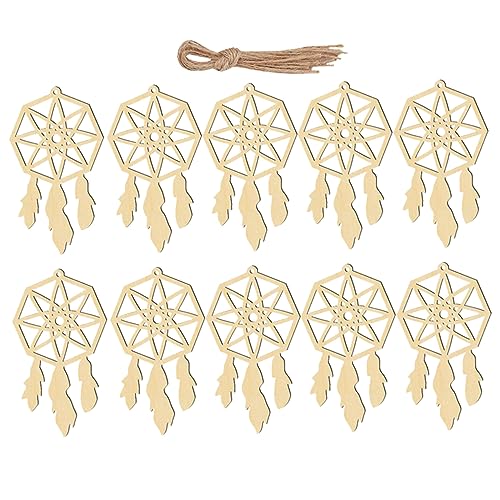 Kichvoe 20 Stück Teiliges aus Holz Anhängern Kreative Wanddekoration mit Design für Stilvolle Heimdekoration Beige für Partys und Feste Kichvoe 20 Stück Teiliges aus Holz Anhängern Kreative Wanddekoration mit Design für Stilvolle Heimdekoration Beige für Partys und Feste von Kichvoe
