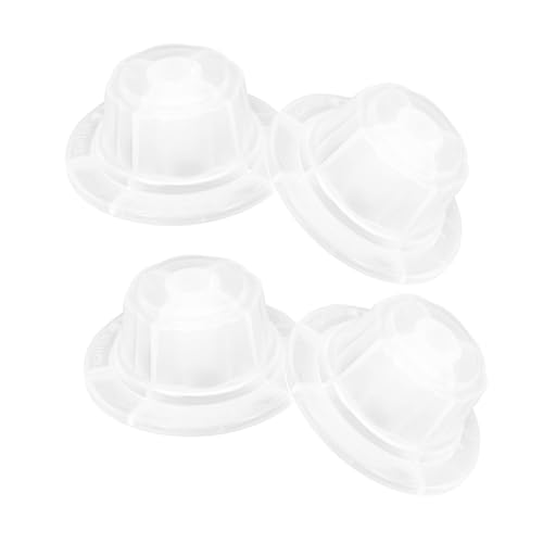 Kichvoe 4 Stück Fan Nut Covers für Ventilatoren Robuste Abdeckungen für Lüftermutter Einfache Handhabung Kompatibel mit Verschiedenen Modellen für Stand und Tischventilatoren von Kichvoe