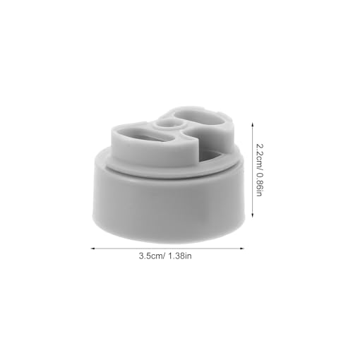 Kichvoe 4-teilige Dampfventildichtung für den Innendeckel des Reiskochers – Silikon-Dichtungskissen – Ersatzdichtung für das Reiskocherventil – Kompatibel mit Bear DFB-P20H1/DFB-P20N5 von Kichvoe