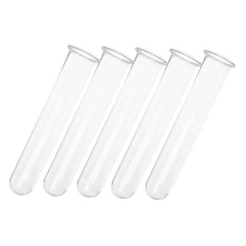 Kichvoe 5 Stück Teiliges Klare Testrohre für Pflanzenvermehrung Vintage Glasvase für Hydroponik Dekorative Pflanzenstation für Wohnzimmer Tischdeko Kichvoe 5 Stück Teiliges Klare Testrohre für Pflanzenvermehrung Vintage Glasvase für Hydroponik Dekorative Pflanzenstation für Wohnzimmer Tischdeko von Kichvoe