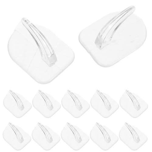 Kichvoe 50 Stück Mini-klebehaken für Die Wand: Nicht Abfärbende aus Kunststoff für Zuhause – Leicht zu Entfernende Kleiderbügel ohne Bohren – Mehrzweck-klebehaken Kichvoe 50 Stück Mini-klebehaken für Die Wand: Nicht Abfärbende aus Kunststoff für Zuhause – Leicht zu Entfernende Kleiderbügel ohne Bohren – Mehrzweck-klebehaken von Kichvoe