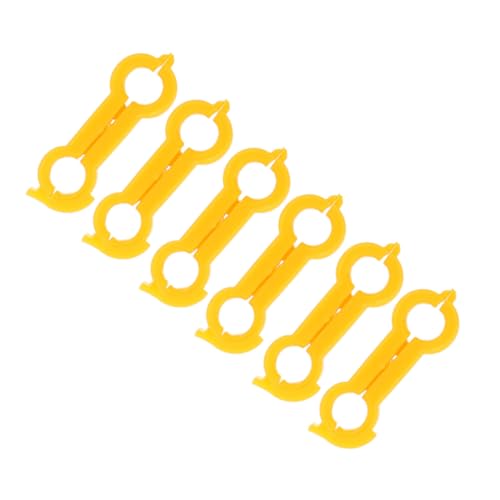 Kichvoe 6 Stück Teiliges Fußkorrektur für Kleine Papageien Leichter Bequemer Vogelbein Korrektor zur Ausrichtung der Zehen Einfach Anzulegen Geeignet für Wellensittiche und Nymphensittiche von Kichvoe