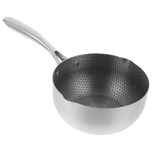 Kichvoe Edelstahl Bratpfanne Antihaft Schneepfanne Für Ramen Und Kochen Leicht Und Tragbar Für Induktionsherde Für Kleine Haushalte Und Einfach Zu Reinigen Kichvoe Edelstahl Bratpfanne Antihaft Schneepfanne Für Ramen Und Kochen Leicht Und Tragbar Für Induktionsherde Für Kleine Haushalte Und Einfach Zu Reinigen von Kichvoe
