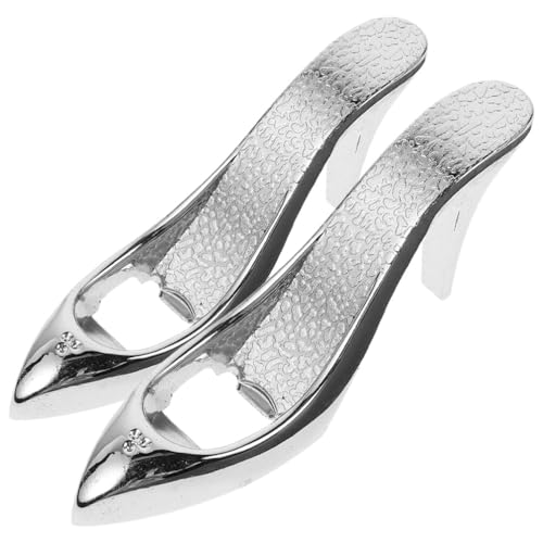 Kichvoe 2stücke Flaschenöffner Form Eines High-heels Aluminiumlegierung Stilvoll Und Langlebig Für Partys Versammlungen Und Besondere Anlässe Kompakt Und Tragbar Für Unterwegs von Kichvoe