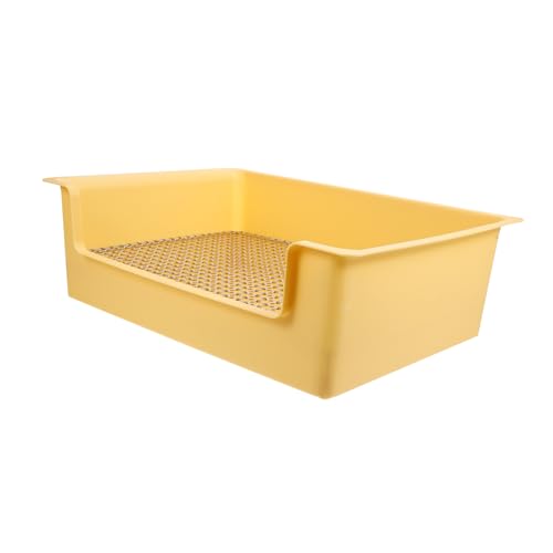 Kichvoe Kleintier Toilettenbox aus Langlebigem Wiederverwendbar und Bruchsicher mit Praktischem Mesh Design für Einfache Reinigung für Kaninchen Meerschweinchen und Hamster Fördert Kichvoe Kleintier Toilettenbox aus Langlebigem Wiederverwendbar und Bruchsicher mit Praktischem Mesh Design für Einfache Reinigung für Kaninchen Meerschweinchen und Hamster Fördert von Kichvoe